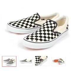 【VANS】チェック柄スリッポンのサムネイル