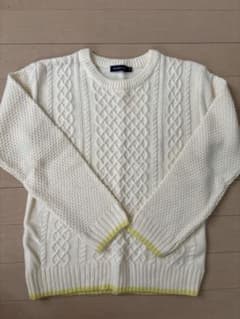 BEAMS mini 白ニットのサムネイル