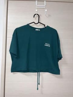 COLZA レディース 半袖Tシャツ グリーン Sサイズのサムネイル