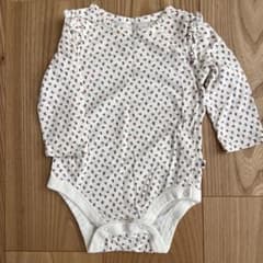 babyGAP 花柄 ロンパース　長袖のサムネイル