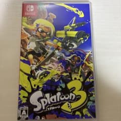 Nintendo Switch スプラトゥーン3 ソフトのサムネイル