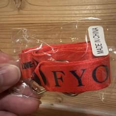 B’z 赤色ランヤード LIVE-GYM FYOPのサムネイル