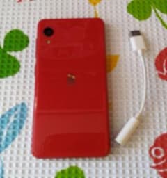 ★Rakuten Mini クレムゾンレッド★付属品のイヤホン変換アダプターのサムネイル