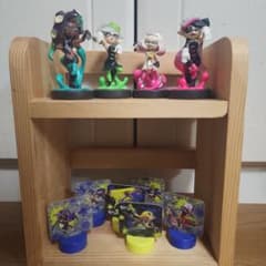 스플라툰 아미보 amiibo 4체 세트 캡 덤으로