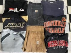 カーハート　ラルフローレン　トミー　チャンピオン　古着　まとめ売り　古着卸のサムネイル