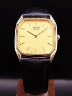 良品！SEIKO シャリオ 7430-5330 電池パッキン交換済 ベルト新品