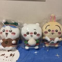 ちいかわエニマイくじ ぬいぐるみ 3種セット うさぎ ハチワレ ちいかわ