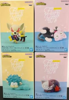 僕のヒーローアカデミア Fluffy Puffyシリーズ4体セット 僕のヒーローアカデミア Fluffy Puffy 4種 - メルカリ