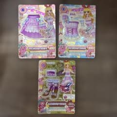 アイカツカード シャイニングエンジェリーライン 3枚セット 星宮いちご