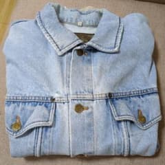 ビンテージ ARMANI JEANS ライトブルーデニムジャケット - メルカリ