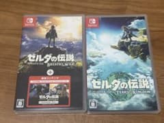 Switch ゼルダの伝説 2本セット - メルカリ