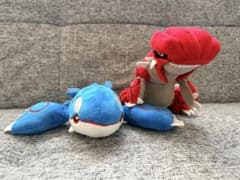 4️⃣ ポケモン ぬいぐるみ グラードン カイオーガ 2体セット - メルカリ
