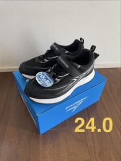瞬足 スニーカー 24.0cm ブラック 防水のサムネイル