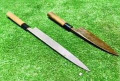 和包丁 2本セット 柳刃包丁 小出刃包丁のサムネイル