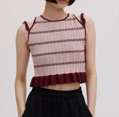 MEDI PURIPURI SHORT KNIT TOPのサムネイル