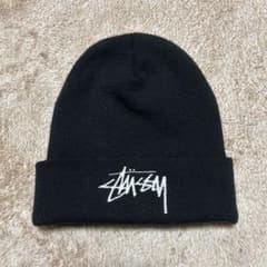 Stussy ニット帽 黒のサムネイル