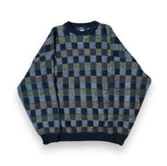 【古着】90s アクリルニット ウール ヴィンテージのサムネイル