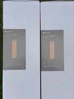 スノーピーク ウッドポール 280cm TP-091 2本セット - メルカリ