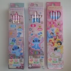 Disney 카키카타 엔피츠 12개입×3 입학 준비 레어 당시물