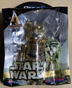 ベアブリック　スターウォーズ　C3PO 未開封　ペプシネックス景品のサムネイル