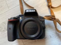 Nikon D5300 ボディ【動作確認済・本革製ストラップ付・修理歴あり】 Nikon D5300 ボディ【動作確認済・本革製ストラップ付・修理歴あり