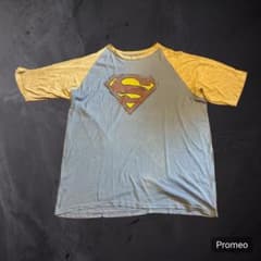T*T様 Superman ラグラン 鬼フェード　ボロ　ビックサイズ　キャラTのサムネイル