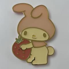 マイメロディ イチゴ ミラー約8cm2011 レア　レトロ　希少のサムネイル
