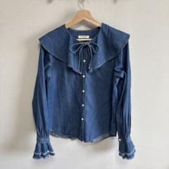 freak's store フリルデニムシャツのサムネイル