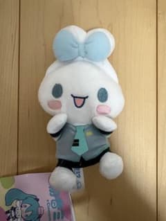 初音ミクメシナモロール ひょこぴょこ　マスコット