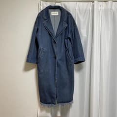 ★キノチャン様専用★Ray BEAMS デニム　コート　裾フリンジのサムネイル