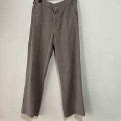 OVERCOAT 23SS ウールコットン ヘリンボーン トラウザーズ パンツ 