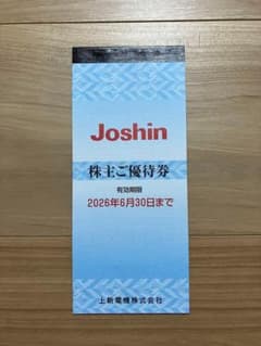 上新電機 株主優待券　12000円分のサムネイル