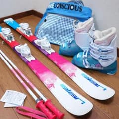 メンテ済 130cm 靴23cm ELAN スキーセット おまけ - メルカリ