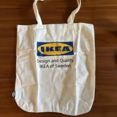 IKEA エコバッグ トートバッグ ホワイトのサムネイル
