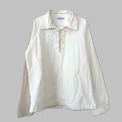 【16日まで】ORDINARY FITS プルオーバー シャツ ホワイトのサムネイル