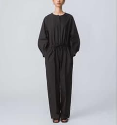 24ss ebure エブール ハイカウントシルクコットン オールインワン M