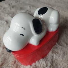 스누피 도자기 액세서리 케이스
