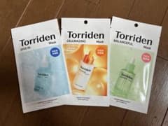 Torriden フェイスマスク 3種セットのサムネイル