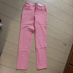 23 GOLF レディースパンツ 55サイズ 赤白チェックのサムネイル
