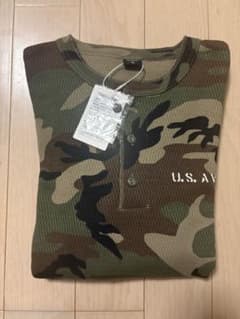 ⭕️AVIREX U.S.A. 迷彩長袖サーマル Mサイズのサムネイル