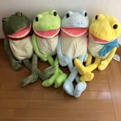 【新品未使用】おとぼけケロピョン　ほんわかマフラー　4種　ウルトラBIG おとぼけケロピョン ほんわかマフラー ウルトラBIG ぬいぐるみ 4