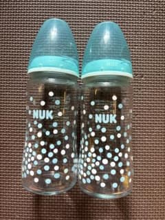 NUK 哺乳瓶（ガラス製）２本セットのサムネイル