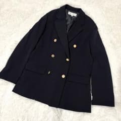 sasa様ロペピクニック✨紺ブレザー 金ボタン ダブル テーラード 