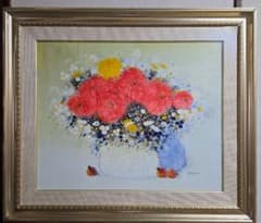 平山講平 油絵 花 送料込み 260927-5 - メルカリ