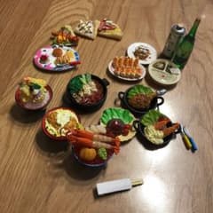 食品ミニチュアのサムネイル