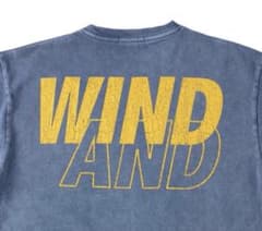 フォロー割引あり 大人気 キムタク着用 wind and sea ロゴTシャツ 