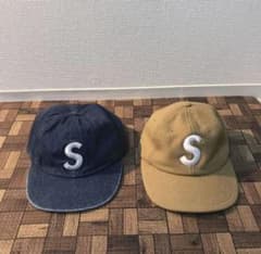 supreme Sロゴ キャップ 2つ セット デニム ベージュ シュプリームのサムネイル