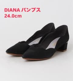DIANA パンプス ブラック ヒール4.2cmのサムネイル