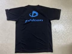 phiten 半袖Tシャツ 黒　メンズOのサムネイル