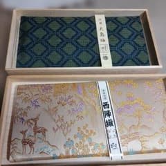本場大島紬 西陣織 長財布 2点セット (未使用) - 5